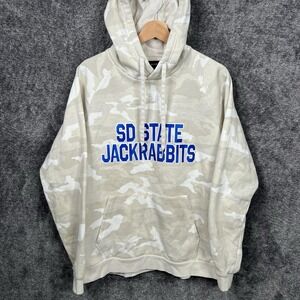 South Dakota State Jackrabbits Under Armour Men's Large Camo Hoodie Sweatshirt